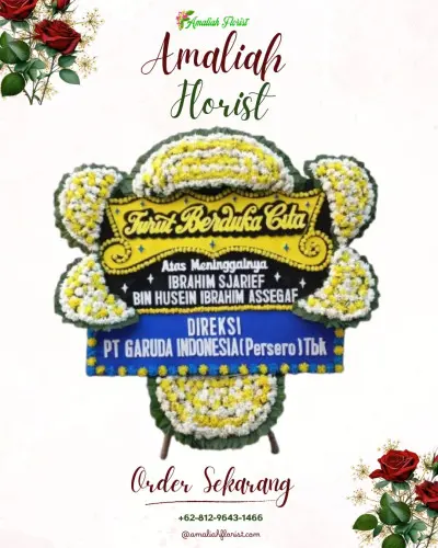 Papan Bunga Duka di Parongpong